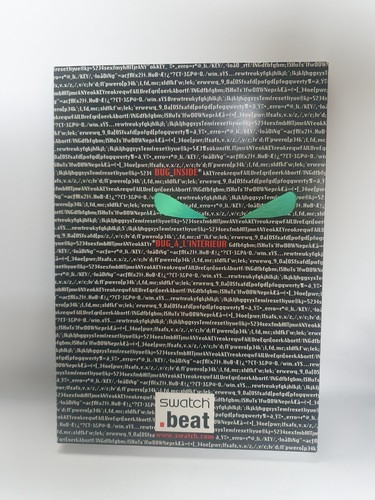 Swatch beat special - beat, still