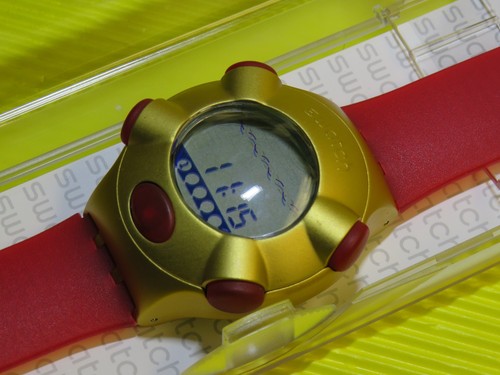 Swatch irony beat golden - beat,