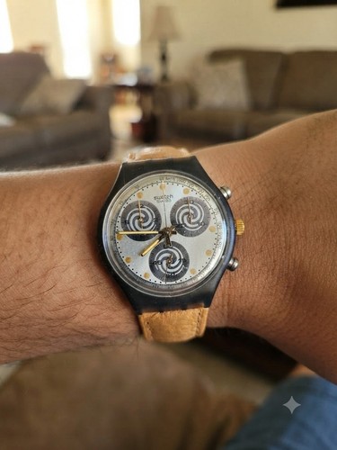 Orologio swatch chrono pelle - swatch,