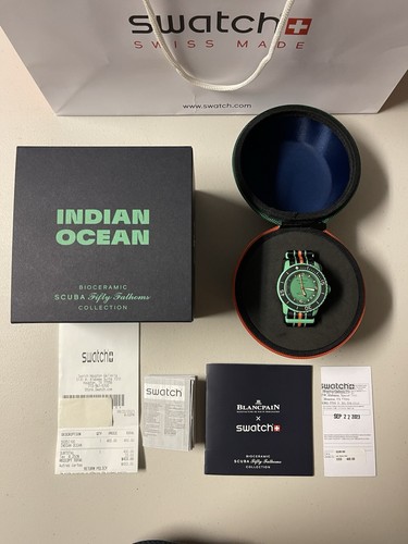 Blancpain swatch scuba fifty - blancpain, x